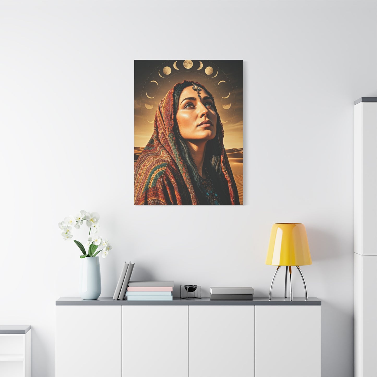 Celestial Bohemian Muse Wall Art & Canvas Prints