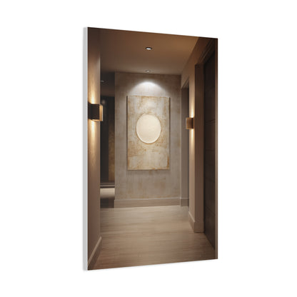 Minimalist Textured Luxury Hotel Hallway Wall Art & Canvas Print