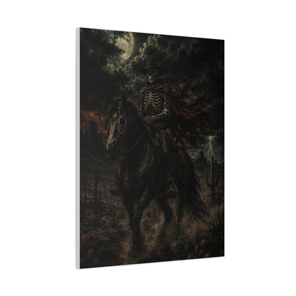 Storm Rider Gothic Western Scene Wall Art & Canvas Print