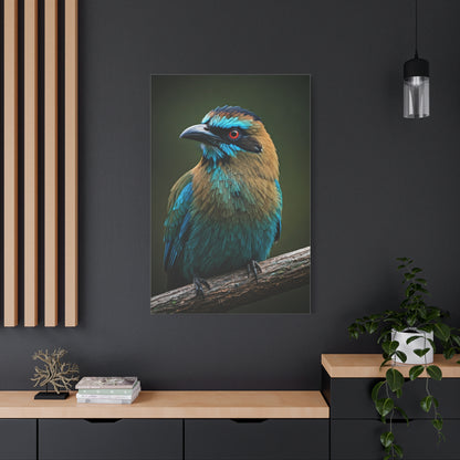 Turquoise-Browed Motmot Wall Art & Canvas Prints