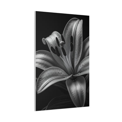 Lavender Silhouette in Low Light Wall Art & Canvas Prints