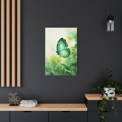 Emerald Forest Butterfly Dream Wall Art & Canvas Prints