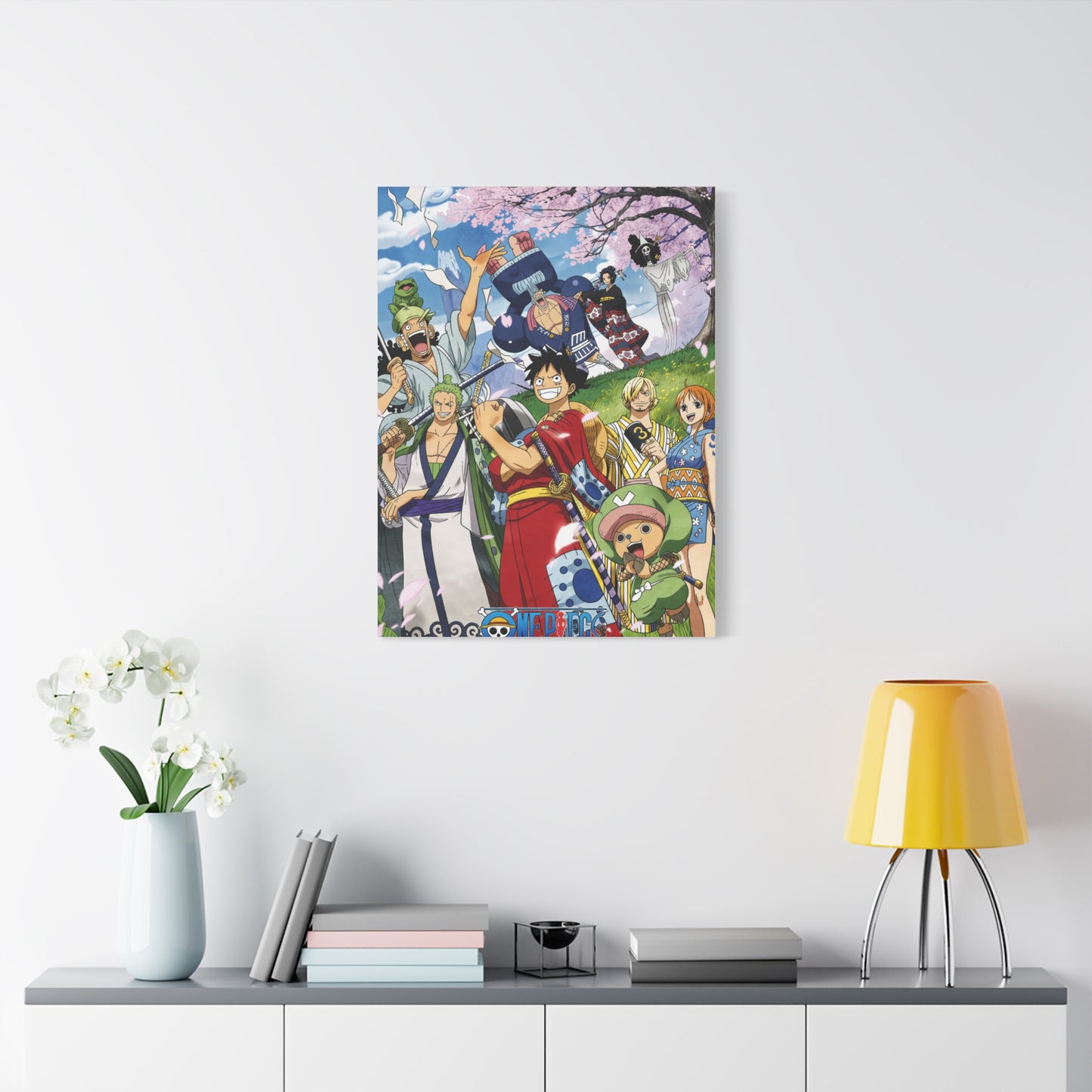 One Piece Wano Country Crew Poster Wall Art & Canvas Print