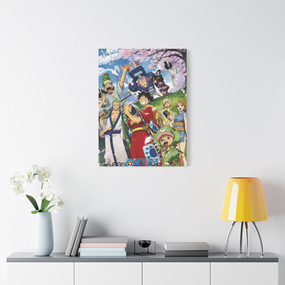 One Piece Wano Country Crew Poster Wall Art & Canvas Print