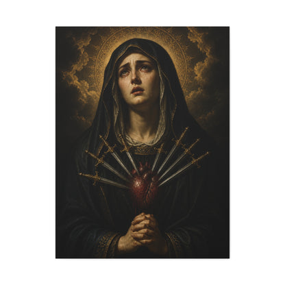 Our Lady of Sorrows Wall Art & Canvas Print