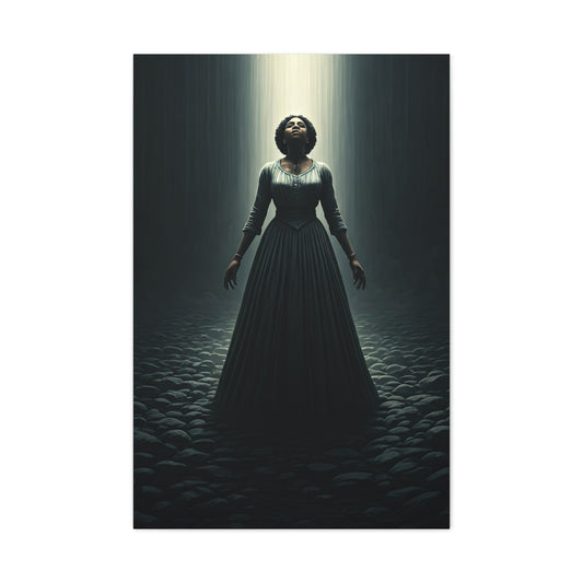 Veil of Silence Portrait Wall Art & Canvas Prints