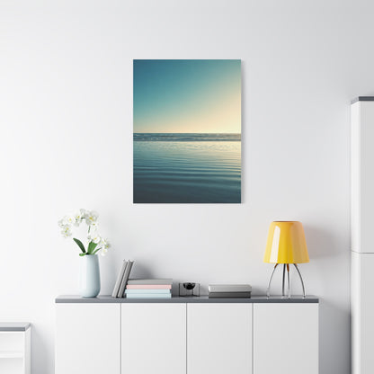 Calm Horizon Sea Gradient Wall Art & Canvas Prints