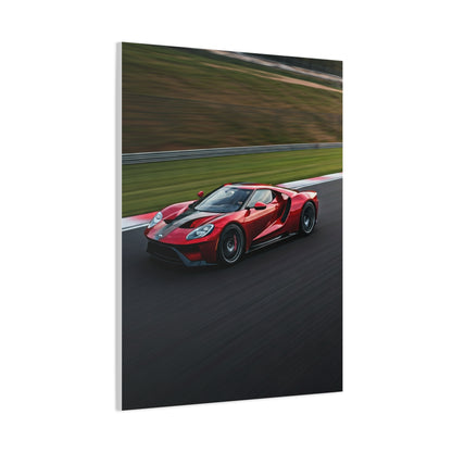 2017 Ford GT High Speed Circuit Wall Art & Canvas Prints
