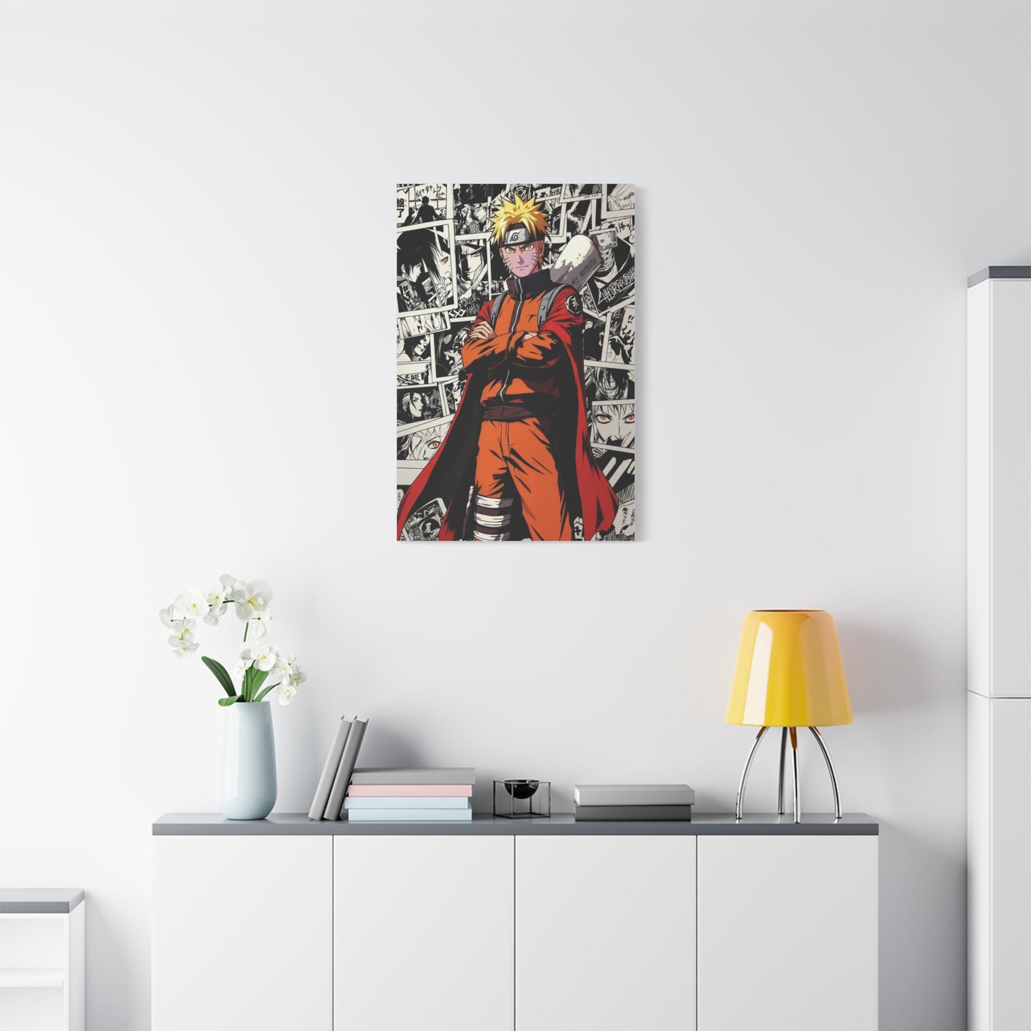 Naruto Sage Mode Poster Wall Art & Canvas Print