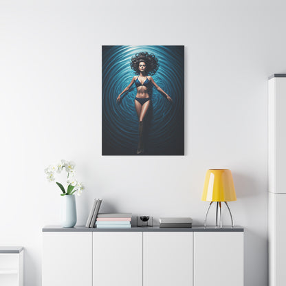 Calm Drift on Blue Water Wall Art & Canvas Prints