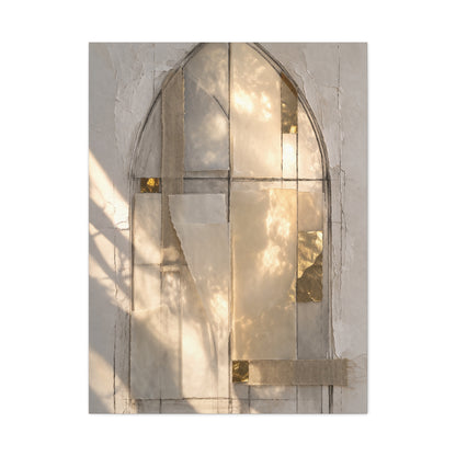 Chapel Light Abstraction Wall Art & Canvas Print