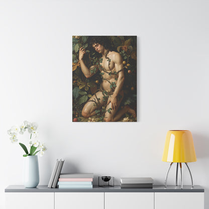 Classical Garden Male Figure Wall Art & Canvas Print