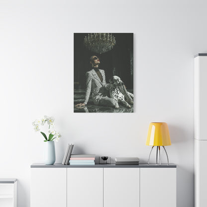 Dalmatian Fashion Editorial Portrait Wall Art & Canvas Print