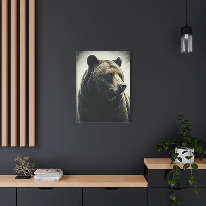Majestic Brown Bear Portrait Wall Art & Canvas Prints