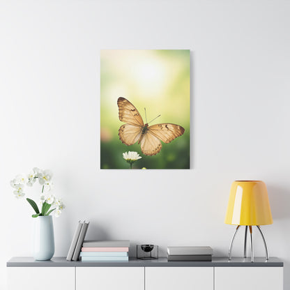 Golden Meadow Butterfly Wall Art & Canvas Prints