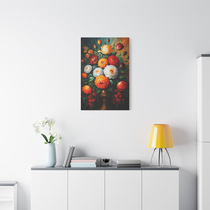 Vintage Garden Opulence Wall Art & Canvas Print