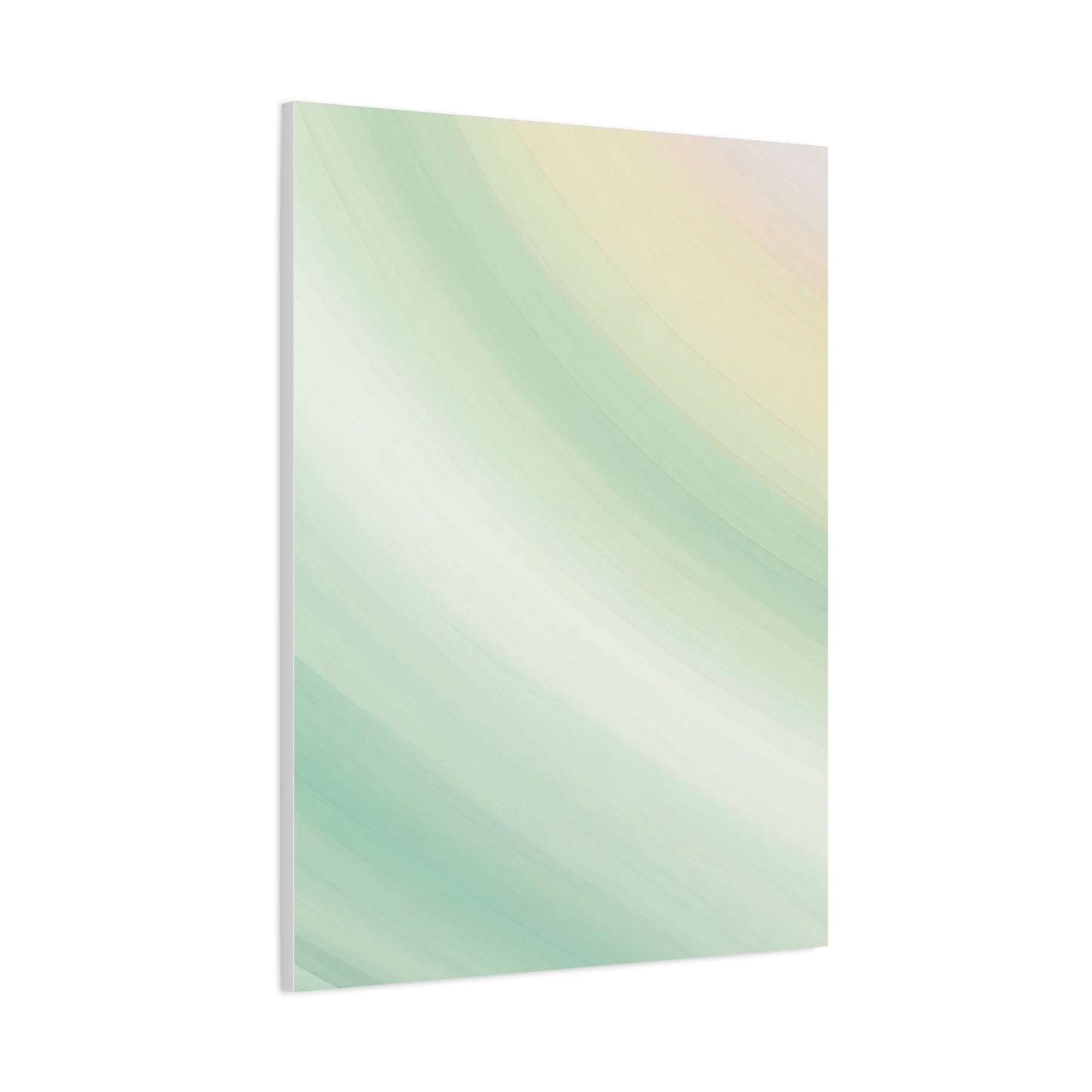 Soft Sage Gradient Flow Wall Art & Canvas Prints