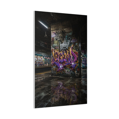 Underground Legends Graffiti Subway Street Wall Art & Canvas Print