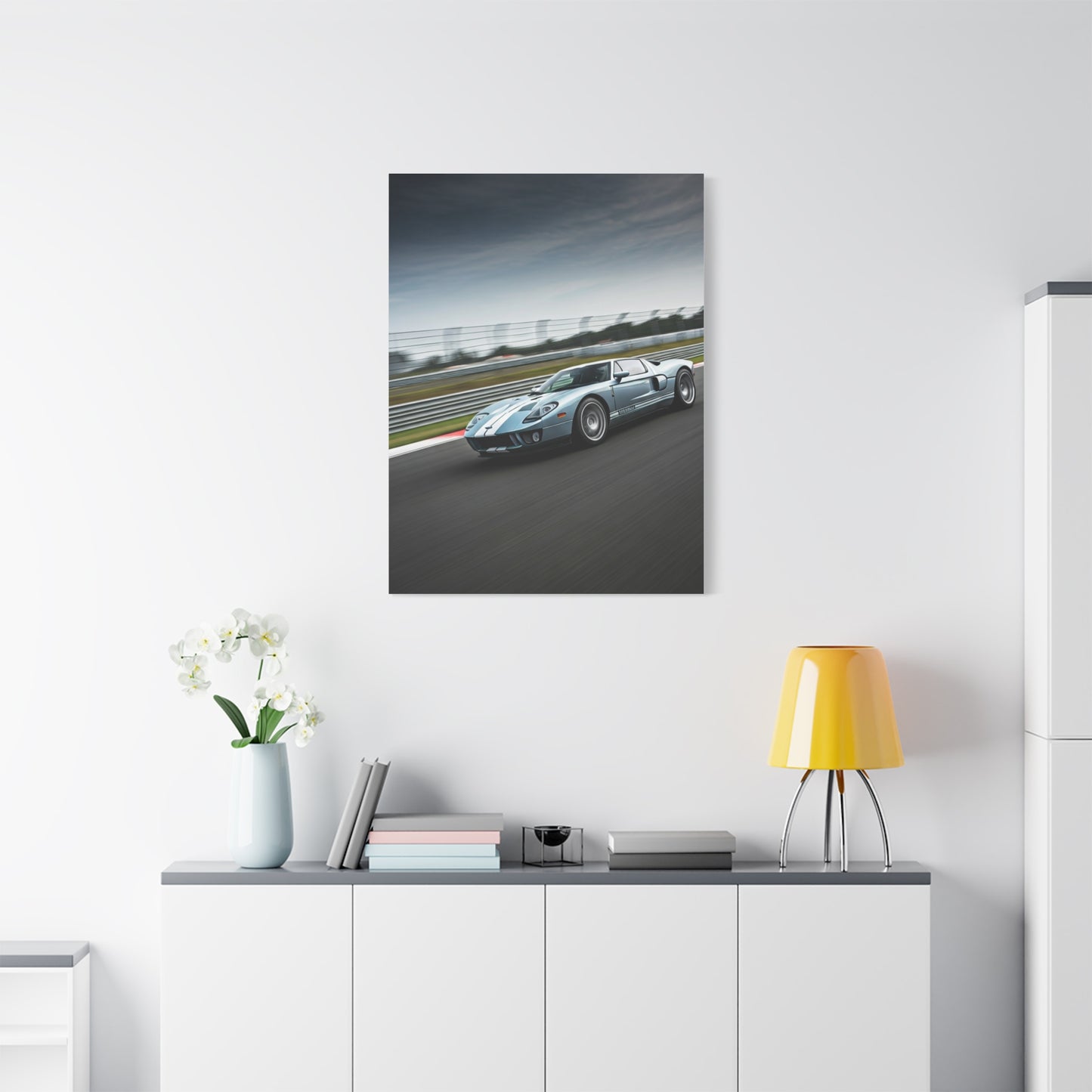 2005 Ford GT Track Day Heritage Wall Art & Canvas Prints