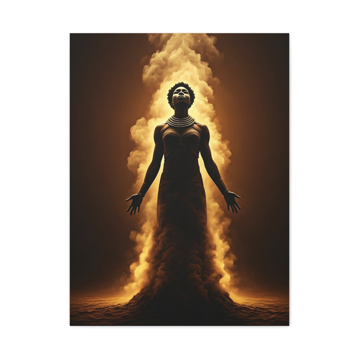 Crowned Majesty Queen Aura Wall Art & Canvas Prints