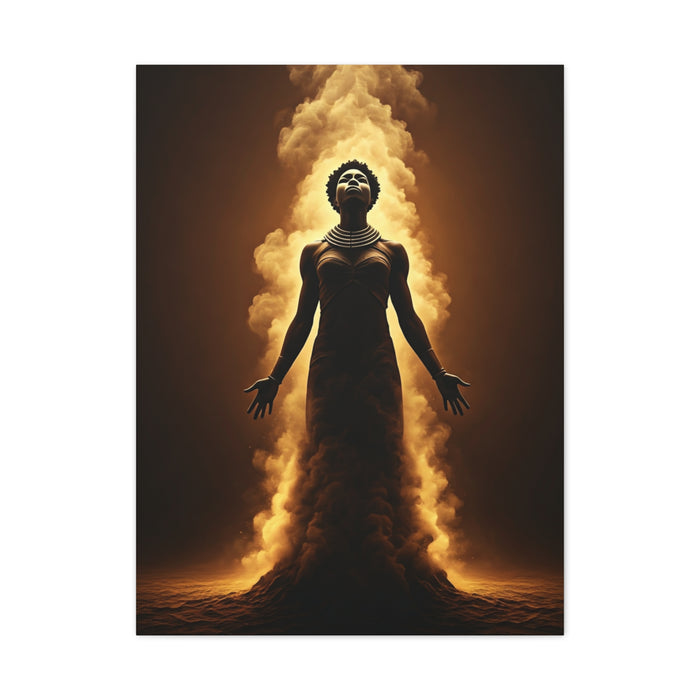 Crowned Majesty Queen Aura Wall Art & Canvas Prints