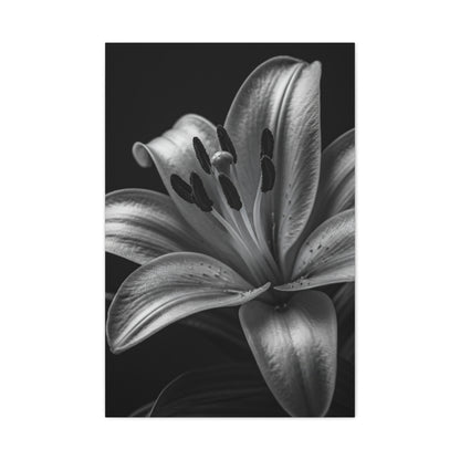 Lavender Silhouette in Low Light Wall Art & Canvas Prints