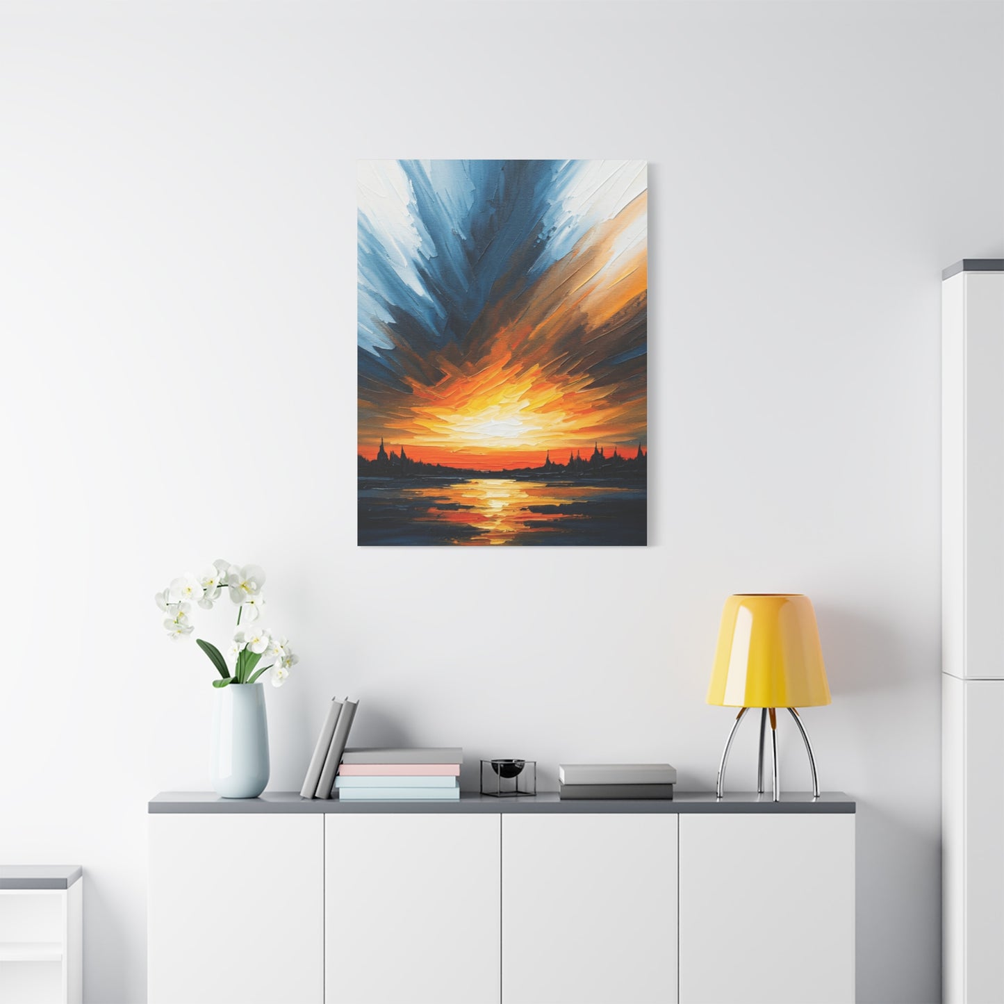 Dramatic Sunset Burst Wall Art & Canvas Prints