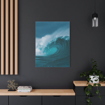 Powerful Ocean Wave Motion Wall Art & Canvas Print