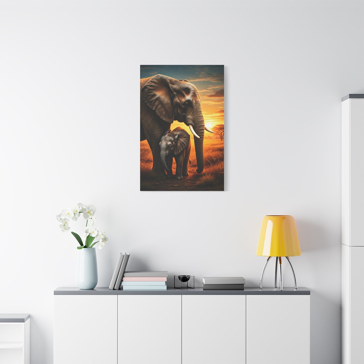 Lightning Storm Over Golden Plains Wall Art & Canvas Prints
