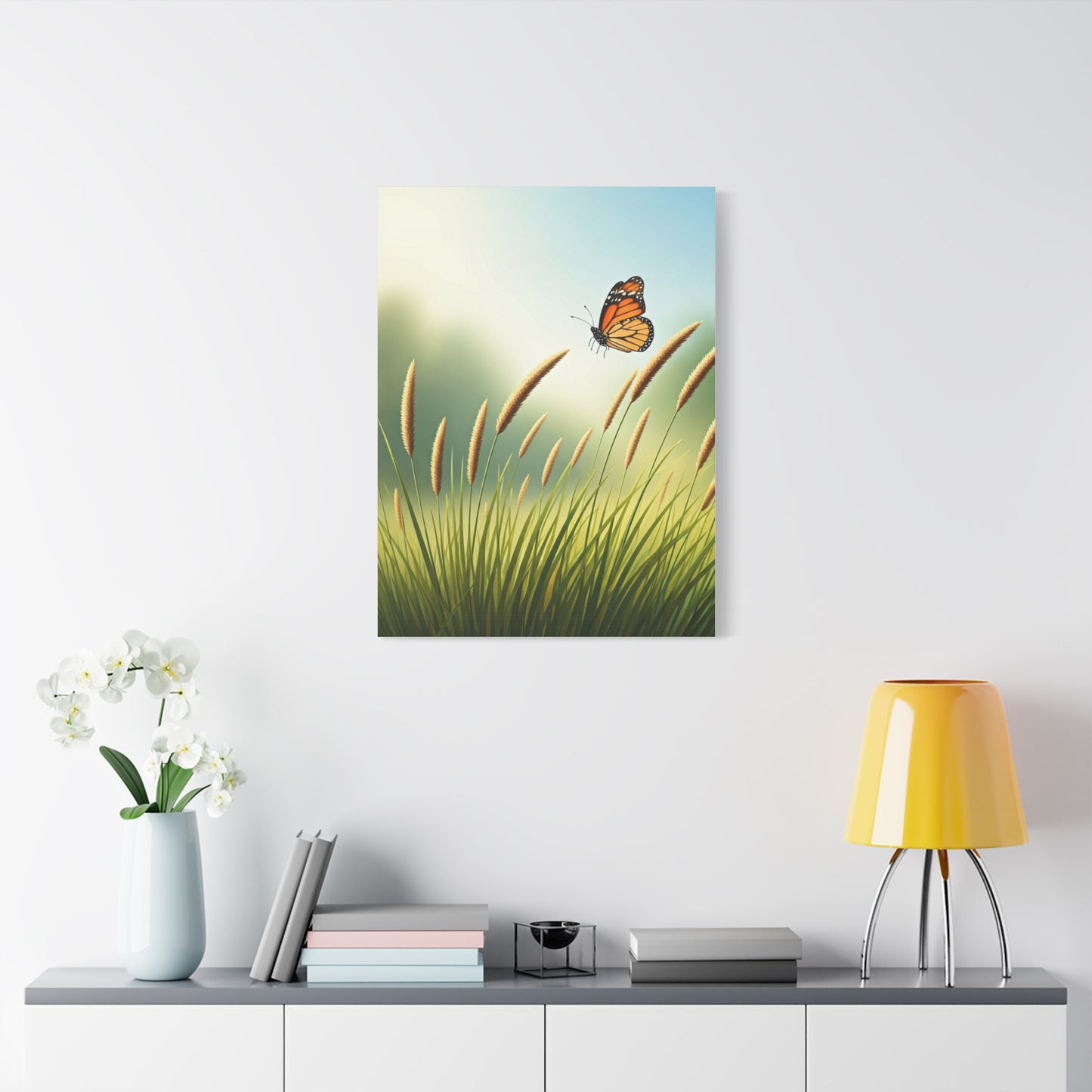 Meadow Flight Butterfly Wall Art & Canvas Prints