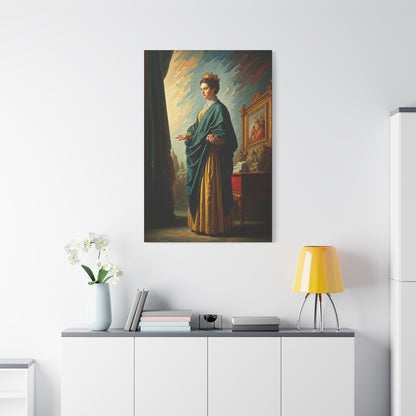 Regal Portrait of a Noblewoman Wall Art & Canvas Prints