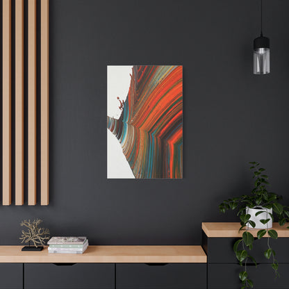 Warm Contour Flow Abstract Wall Art & Canvas Prints