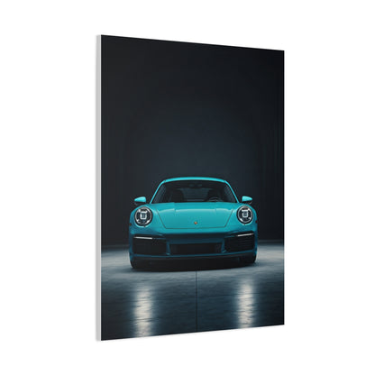 Dream Garage Porsche 911 Symmetry Wall Art & Canvas Prints