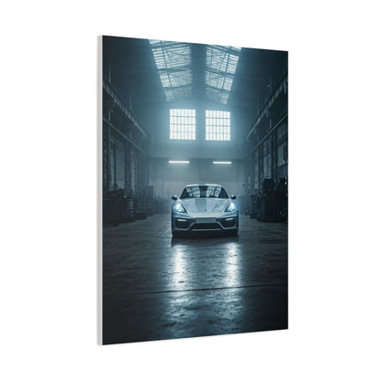 Porsche 718 Cayman Workshop Precision Wall Art & Canvas Prints