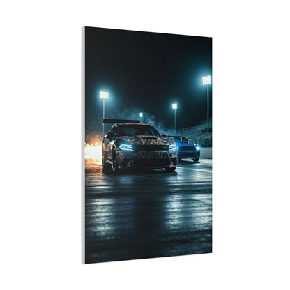 Hellcat Inferno Launch – Mustang Mach 1 Under Pressure Wall Art & Canvas Prints