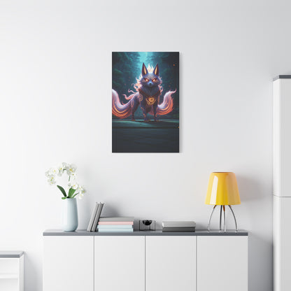 Celestial Kitsune Guardian Wall Art & Canvas Prints