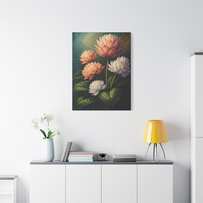 Soft Peony Serenity Wall Art & Canvas Print