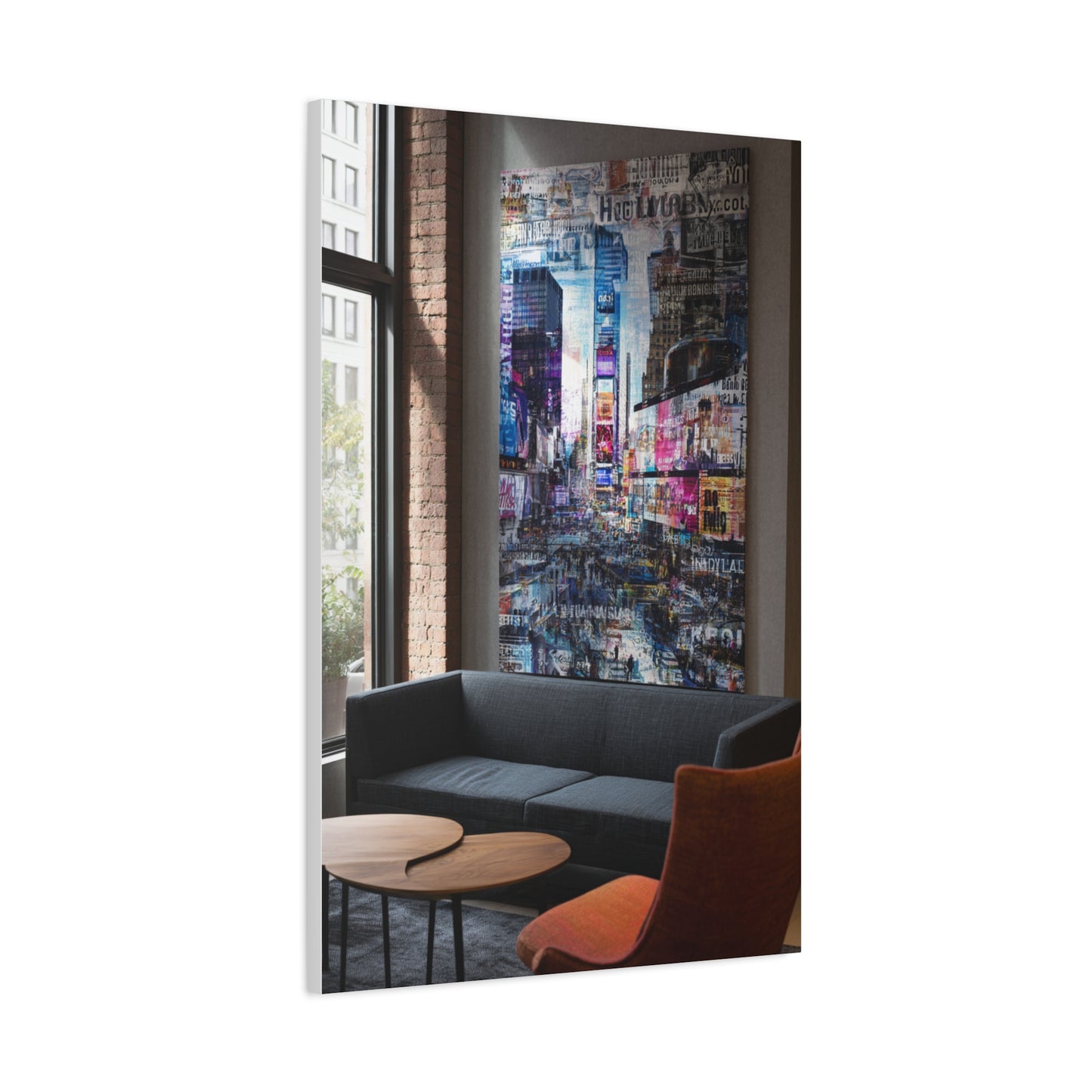 City And Culture Collage Artwork Wall Art & Canvas Print