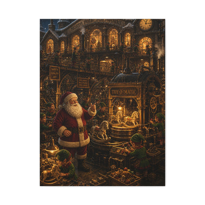 The Midnight Shift Toy Factory Wall Art & Canvas Print
