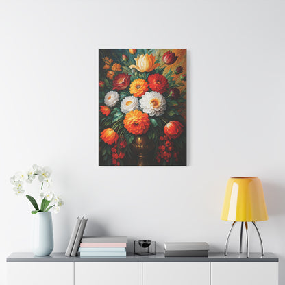 Vintage Garden Opulence Wall Art & Canvas Print