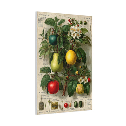 Antique Pomology Botanical Study Wall Art & Canvas Print