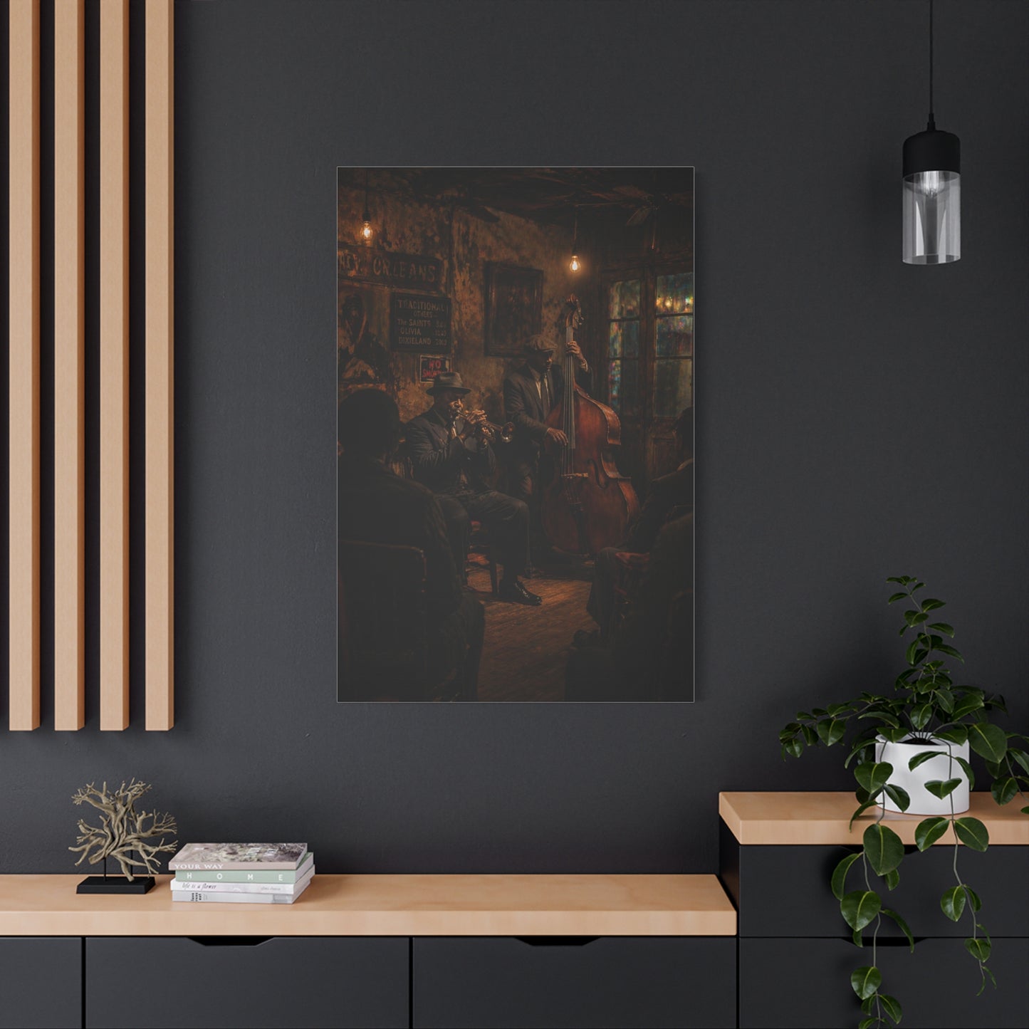 Preservation Hall Jazz Scene Wall Art & Canvas Print