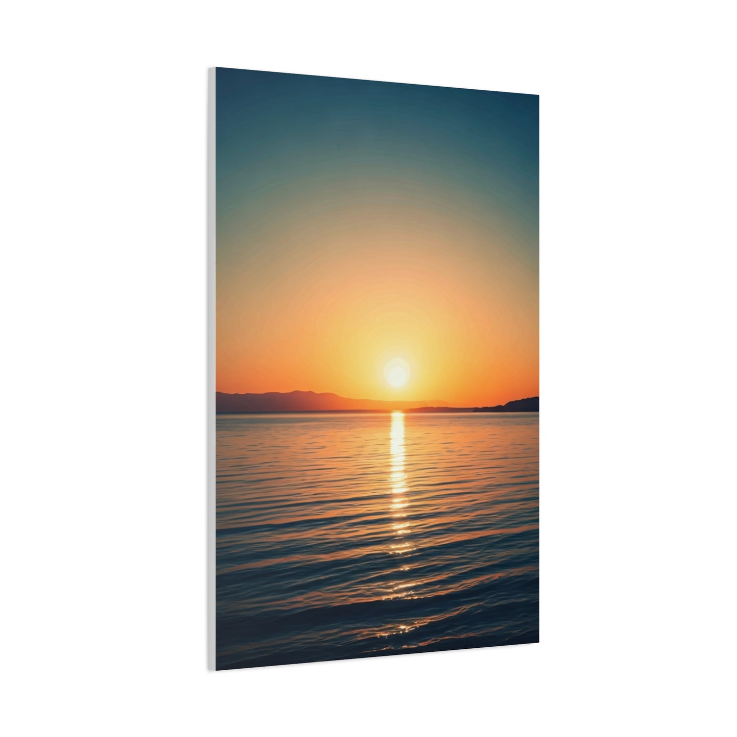 Radiant Ocean Sunrise Reflection Wall Art & Canvas Prints