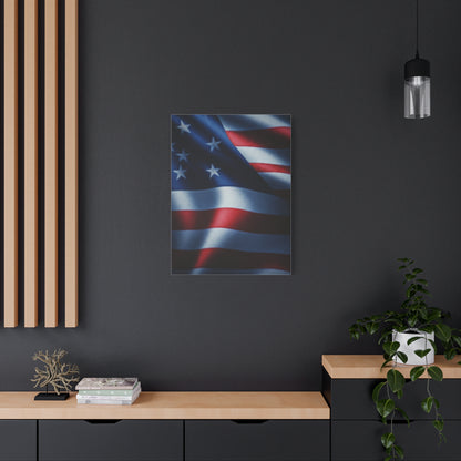 Stars and Stripes Sunset Horizon Wall Art & Canvas Prints