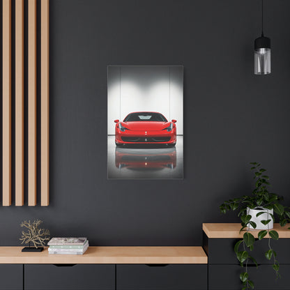 Ferrari 458 Italia Luxury Showroom Wall Art & Canvas Prints
