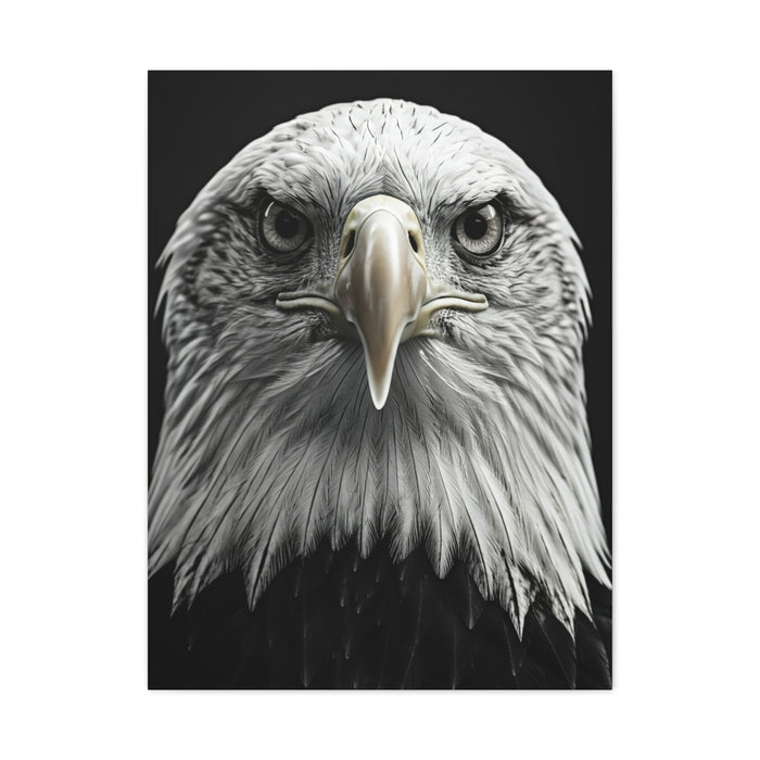 Bald Eagle Power Portrait Wall Art & Canvas Prints