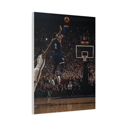 Final Second Game Winner Basketball Sports Wall Art & Canvas Print