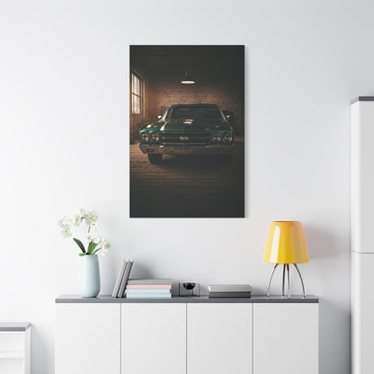 Chevrolet El Camino SS Classic Workshop Wall Art & Canvas Prints