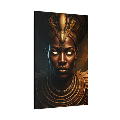 Golden Empress of Shadows Wall Art & Canvas Prints