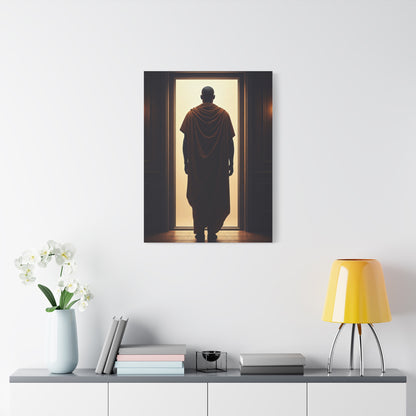 Threshold of Light Minimalist Figure Wall Art & Canvas Prints